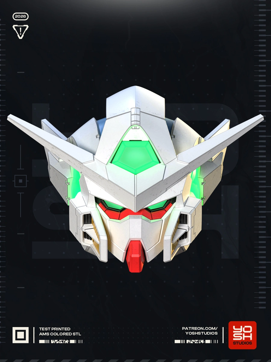 Gundam Exia Helmet — Gundam 3D model
