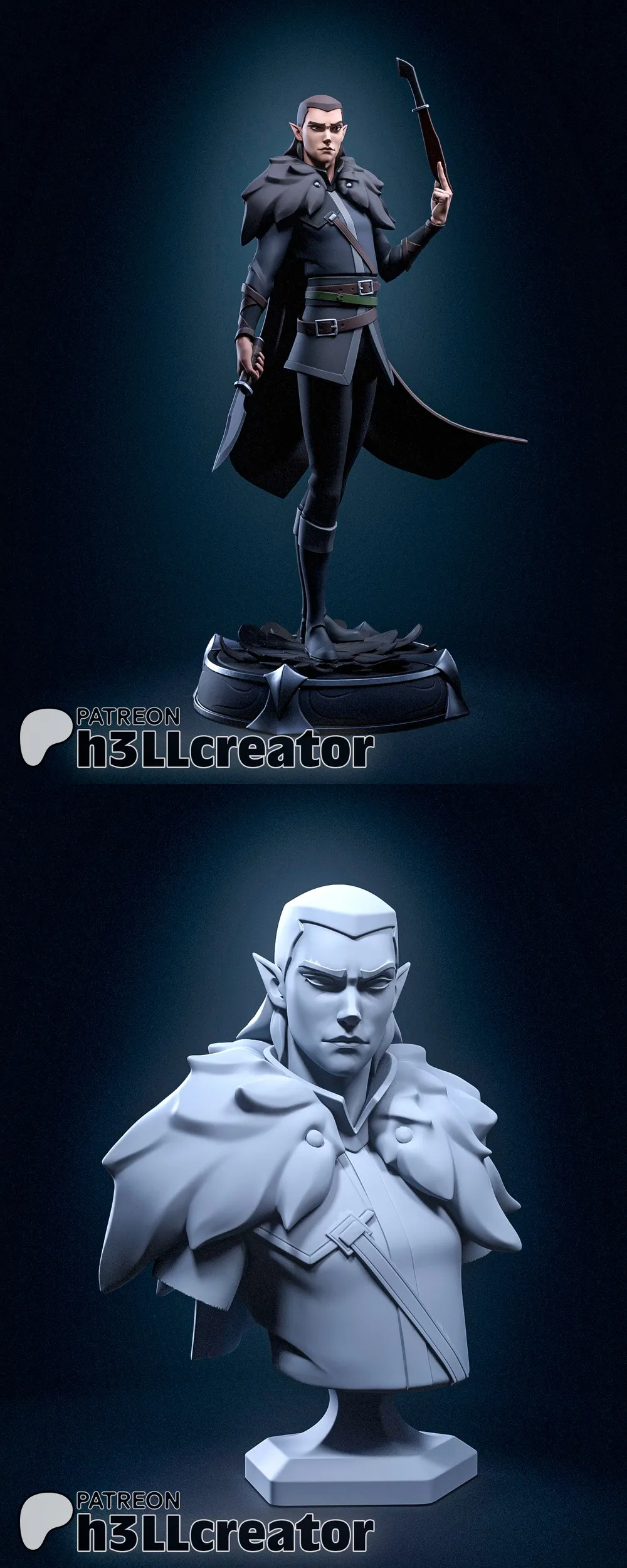 Vax'ildan — Critical Role 3D model