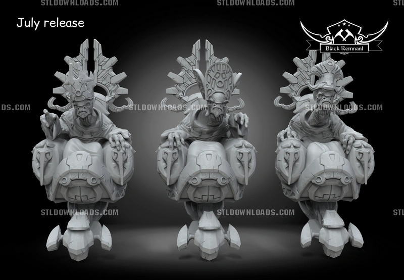 The Hierarchs — Halo 3D model