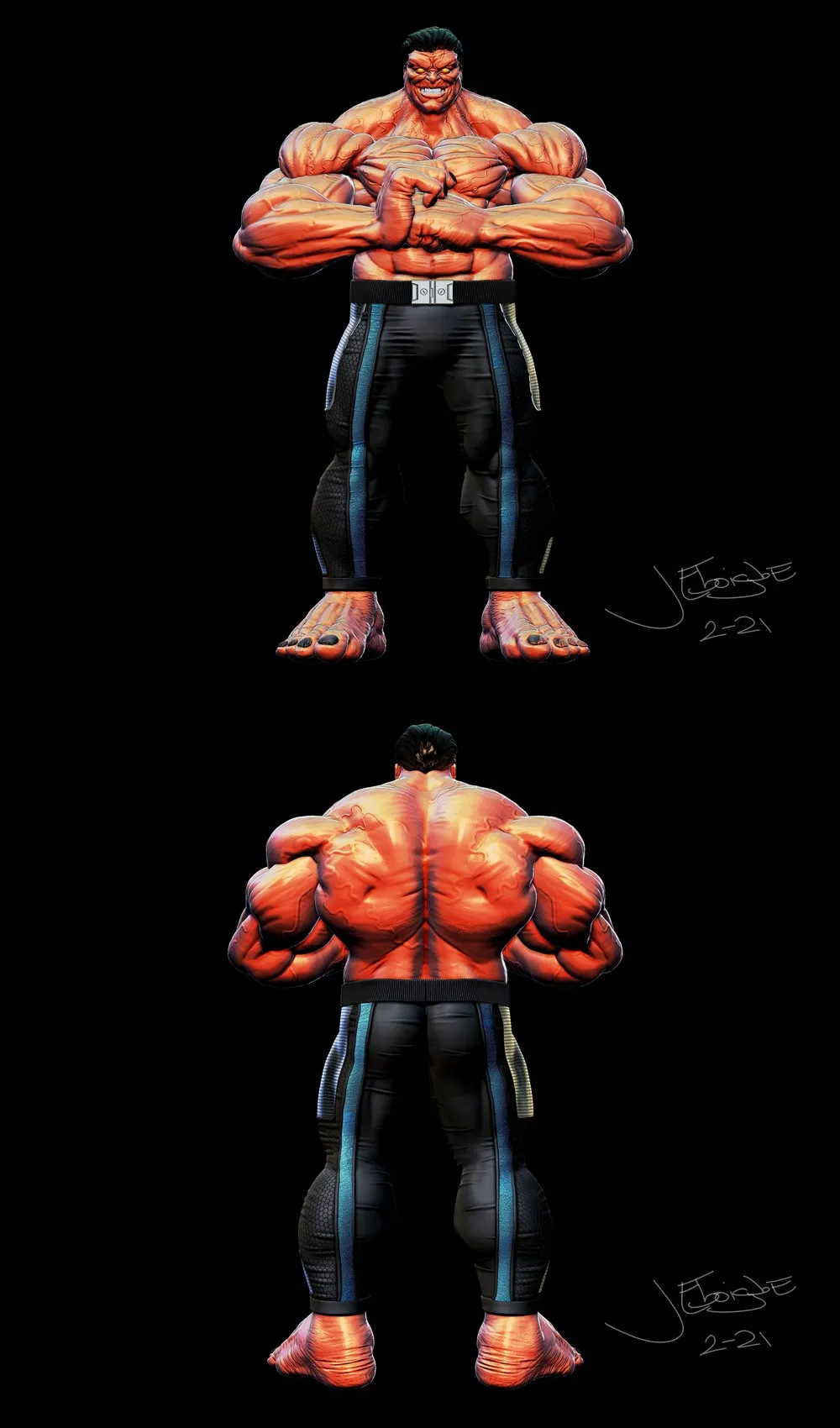 Hulk Smash — Marvel 3D model