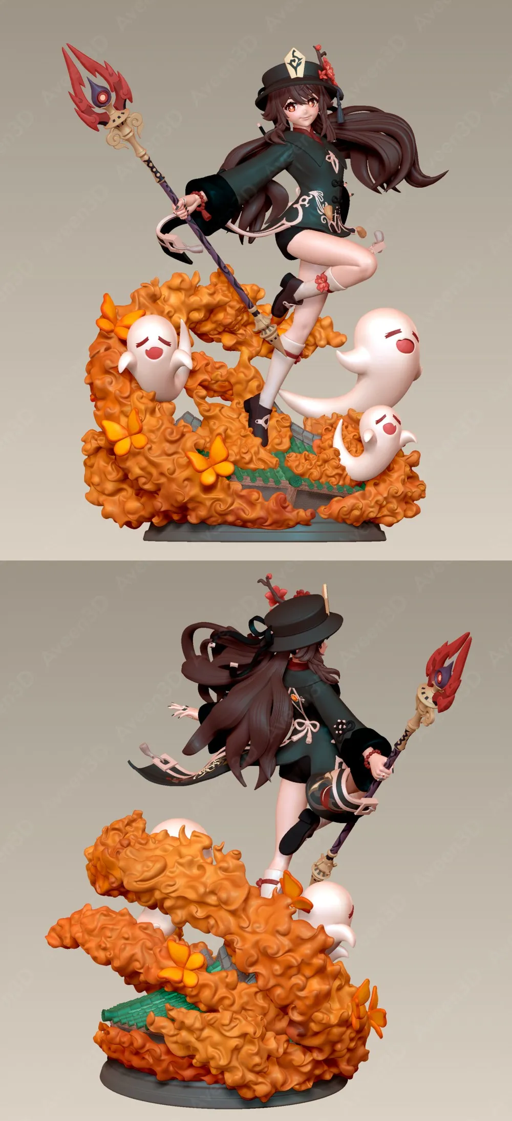 Hu Tao — Genshin Impact 3D model