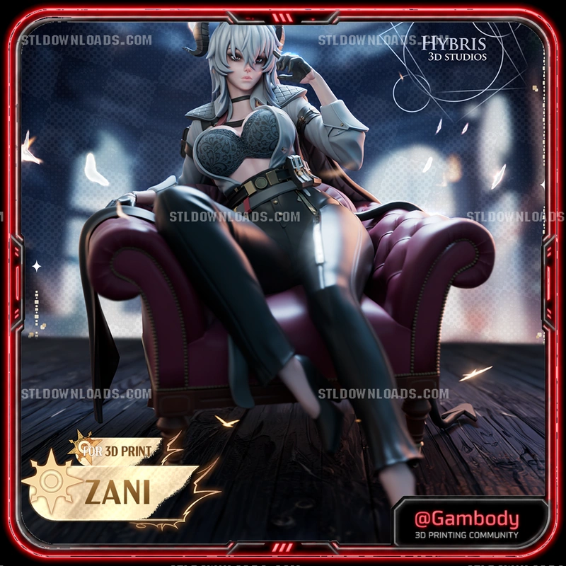 Zani — Wuthering Waves 3D model