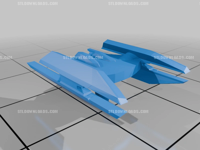 Hyena-class Droid Bomber — Star Wars 3D model