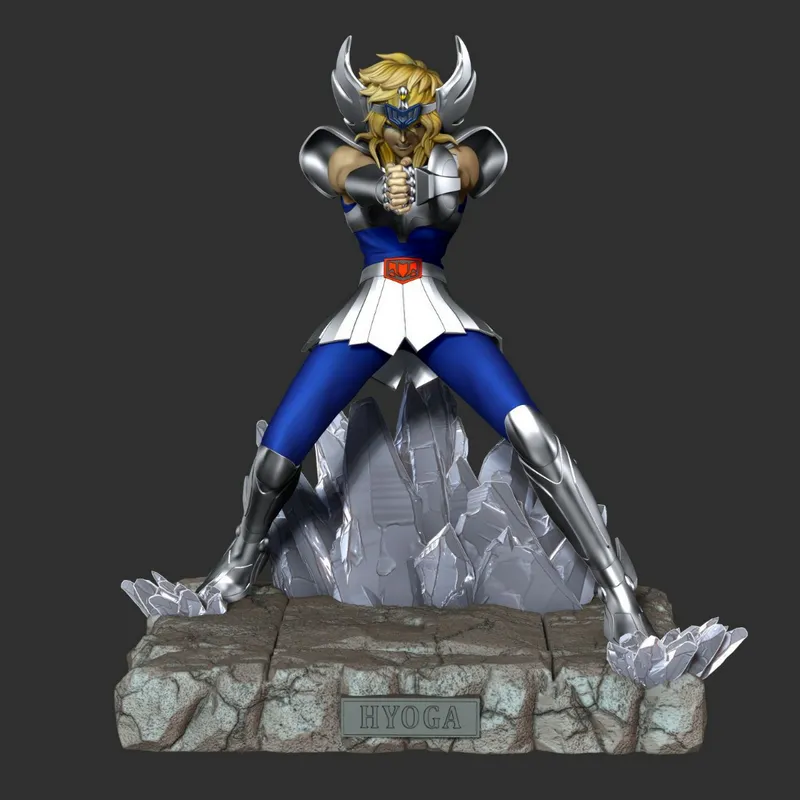 Hyoga — Saint Seiya 3D model