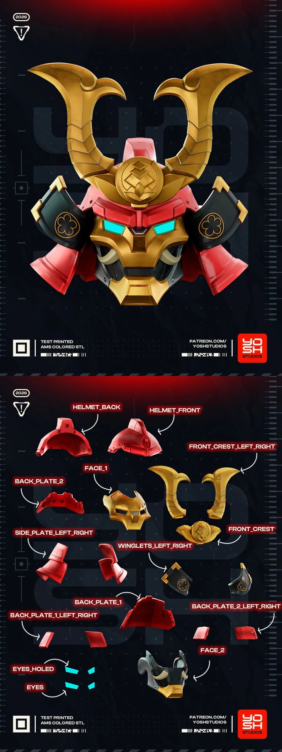 Iron Man Samurai — Marvel 3D model