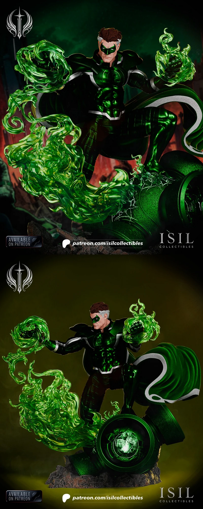 Hal Jordan Parallax — DC Comics 3D model