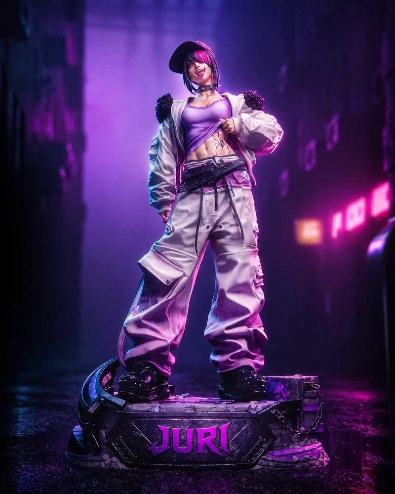 Juri Han — Street Fighter 3D model