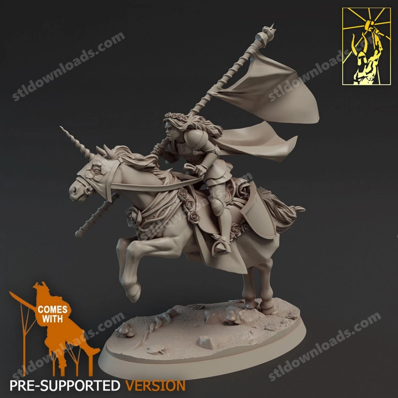 Kathrina Bright — Original Fantasy 3D model