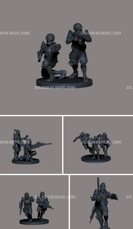 Konrad Industries PSF — Original Sci-Fi 3D model