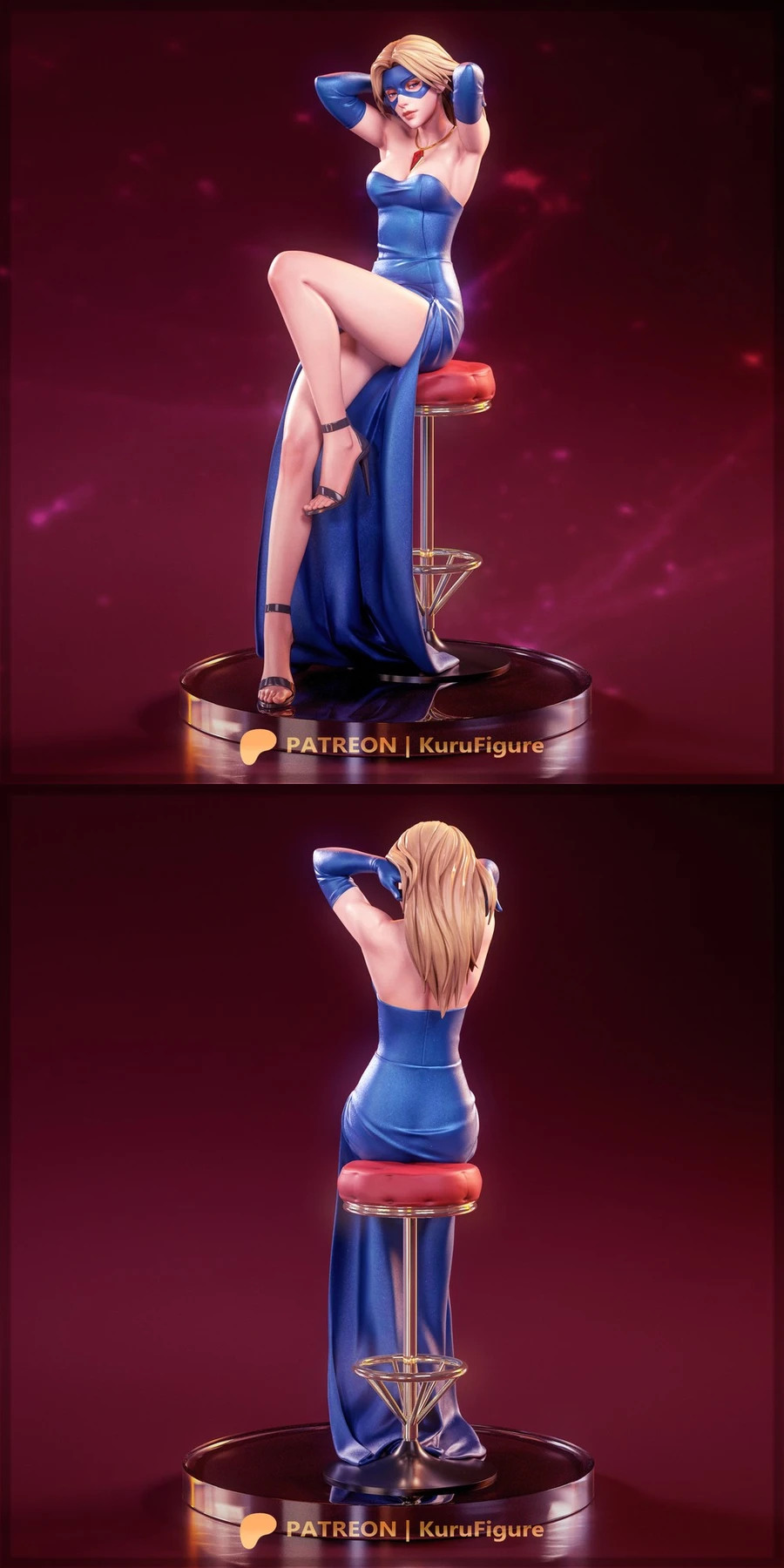 Blonde Blazer — Dispatch 3D model