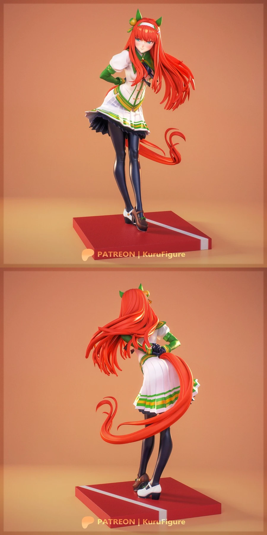 Silence Suzuka Racewear — Uma Musume 3D model