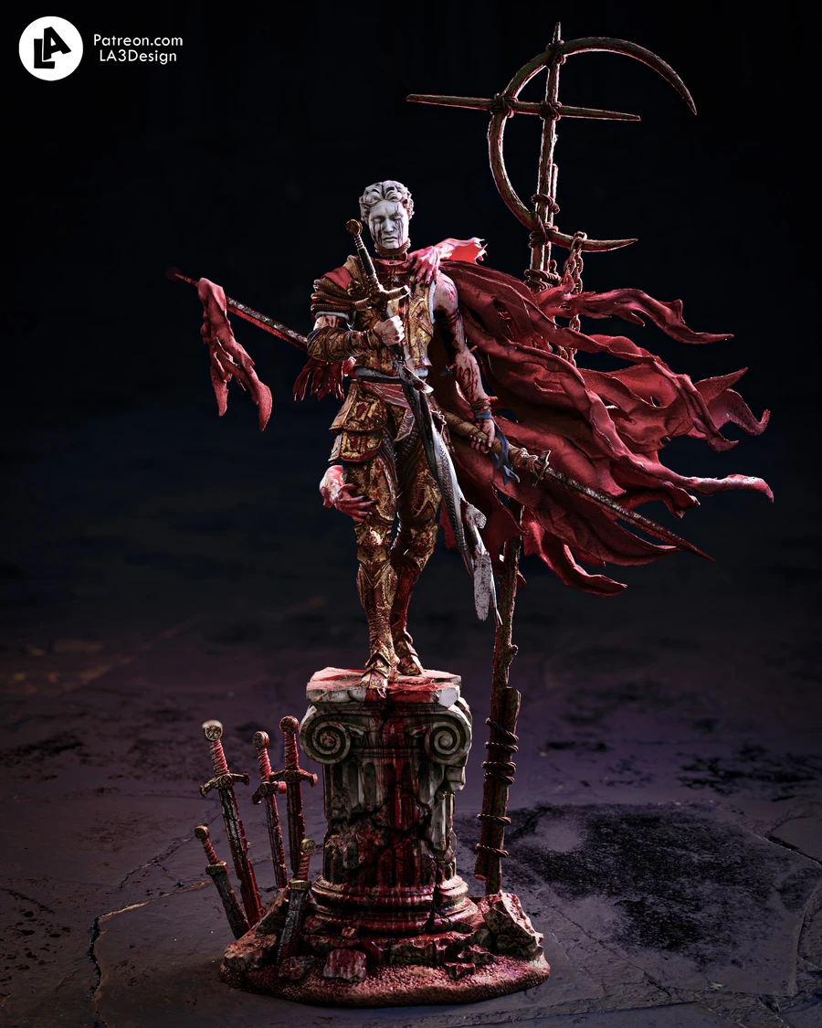 The Legion — Original Character 3D model