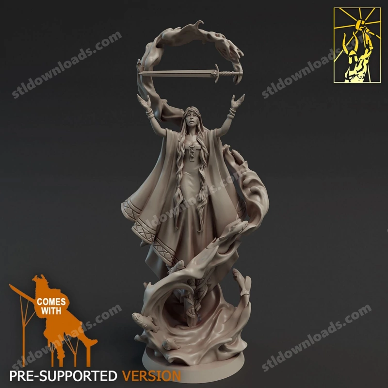 Lady Liliana — Original Fantasy 3D model