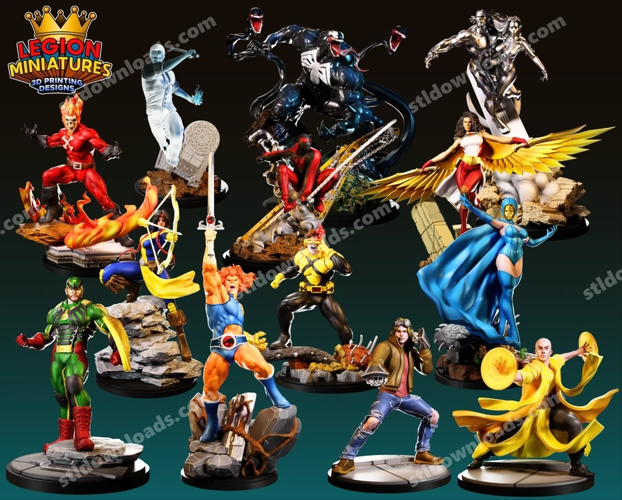 Legion Miniatures Collection — Original Collection 3D model