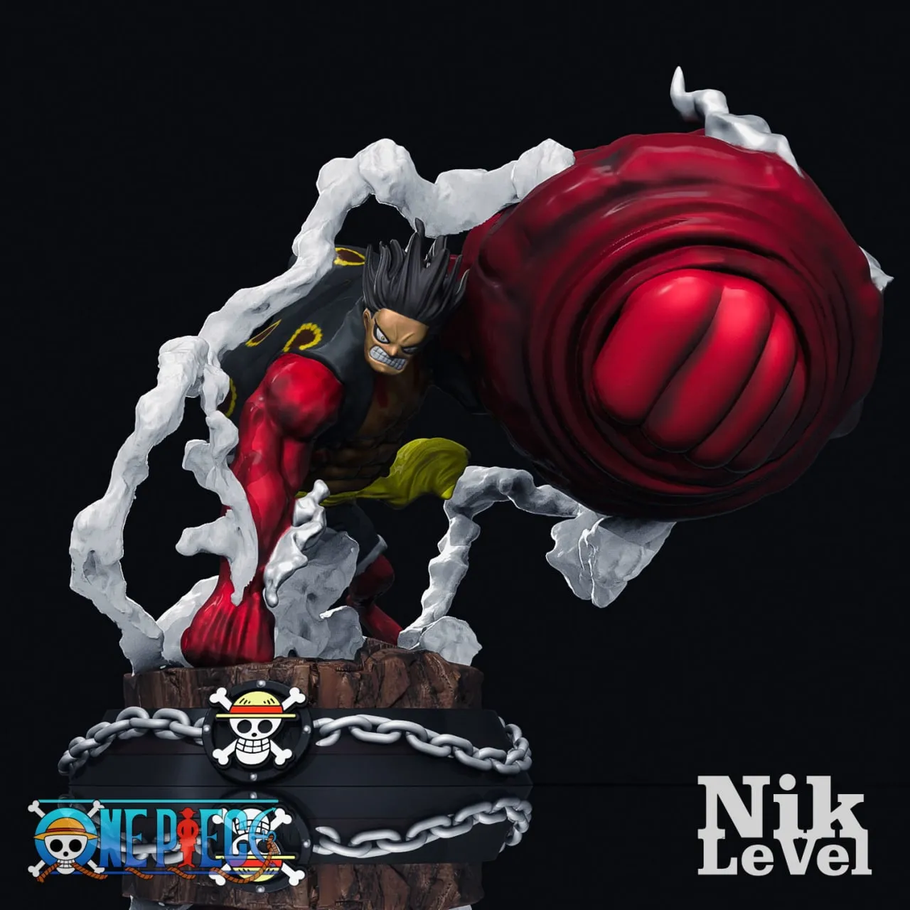 Luffy Gear 4 Kong — One Piece 3D model