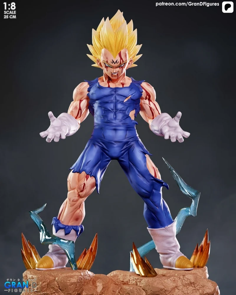 Majin Vegeta — Dragon Ball 3D model
