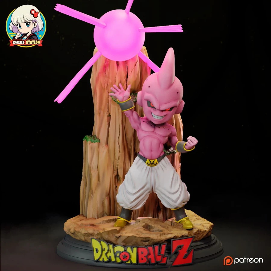 Majin Buu — Dragon Ball 3D model