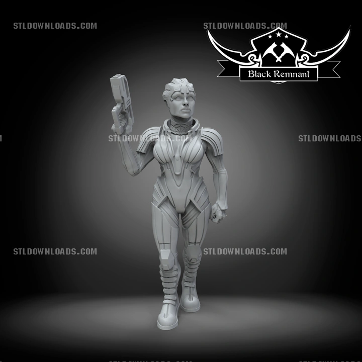 Samara — Mass Effect 3D model