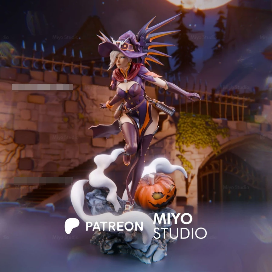 Mercy — Overwatch 3D model