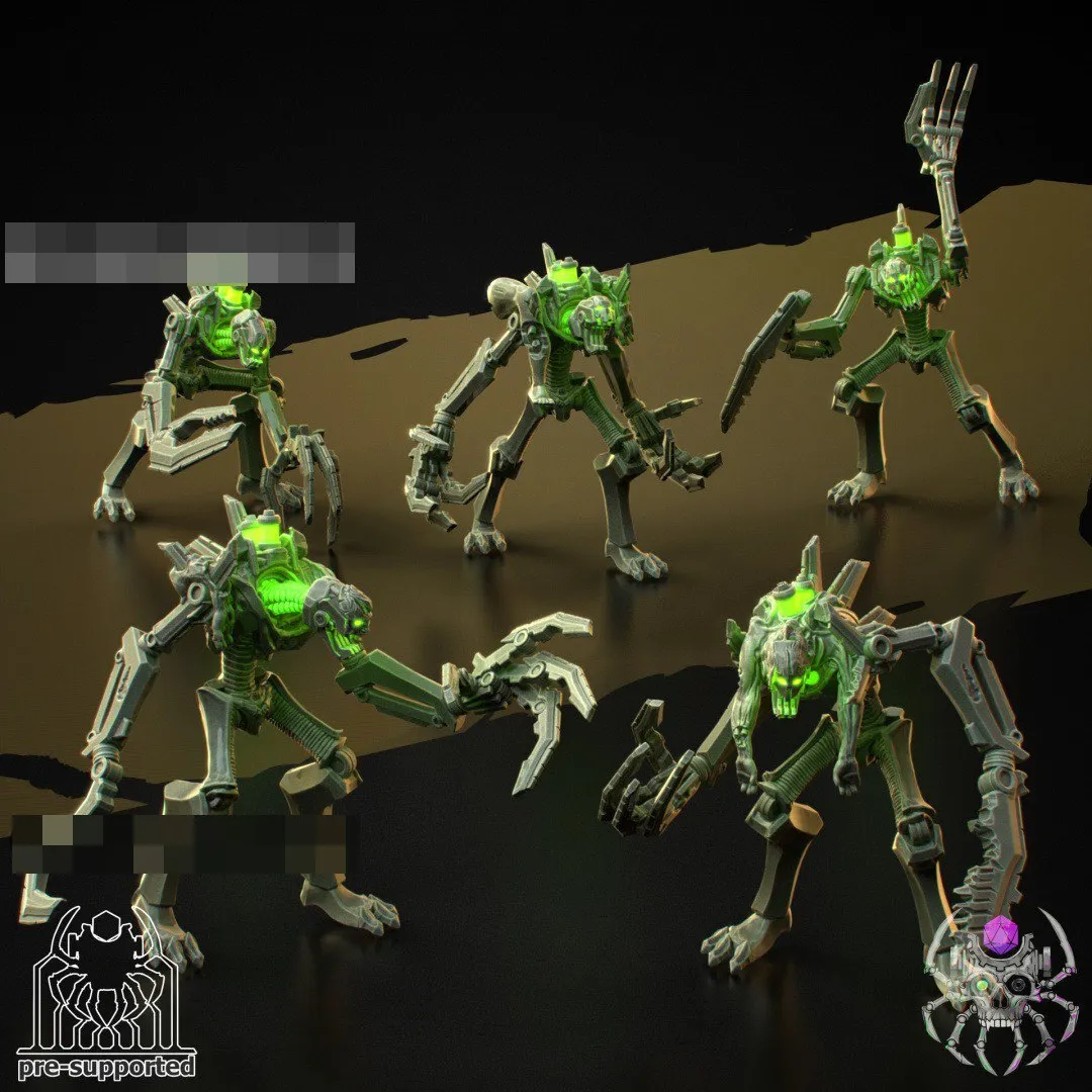 Metal-Born Butchers — Original Sci-Fi 3D model