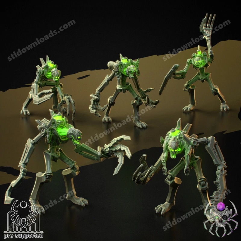 Metal-Born Butchers — Original Sci-Fi 3D model