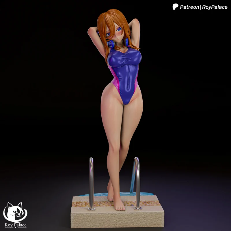 Miku Nakano — The Quintessential Quintuplets 3D model