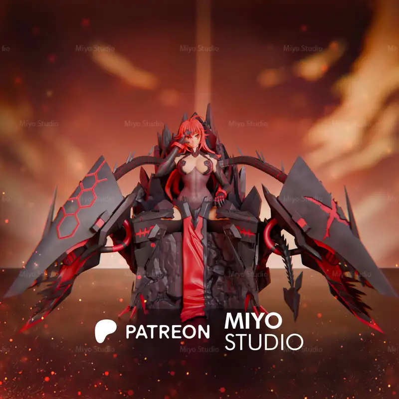 Nihilister — Goddess of Victory: Nikke 3D model