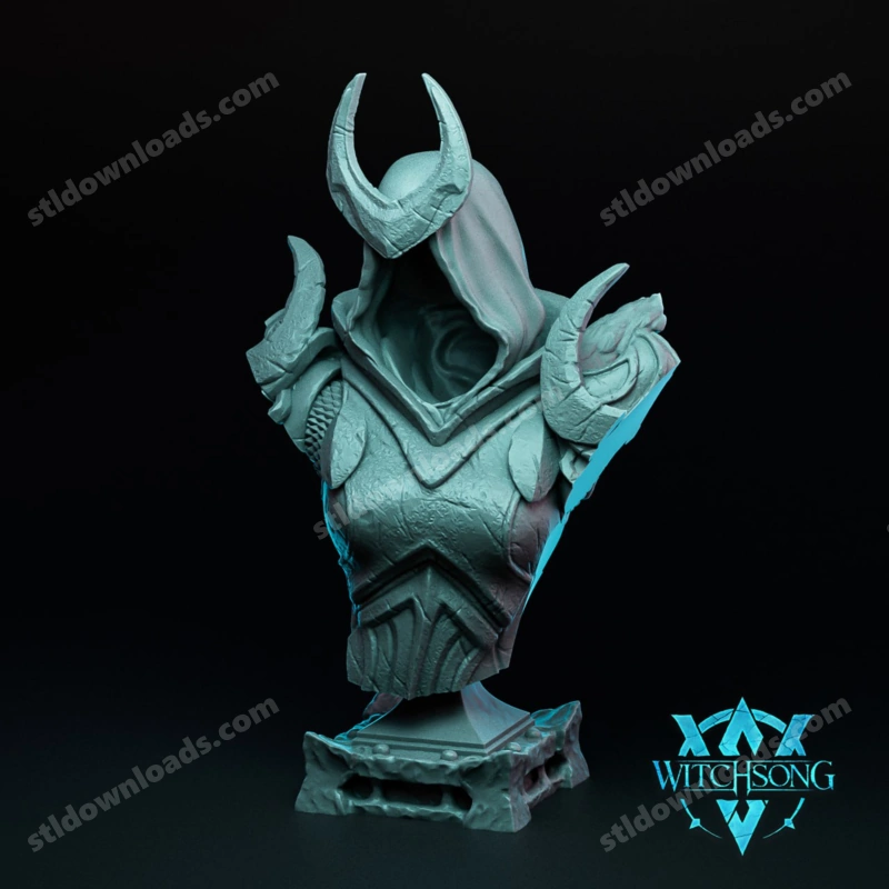 Moonlight Seraph Bust — Original Fantasy 3D model