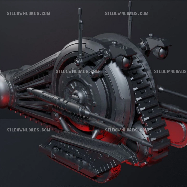 NR-N99 Persuader Tank — Star Wars 3D model