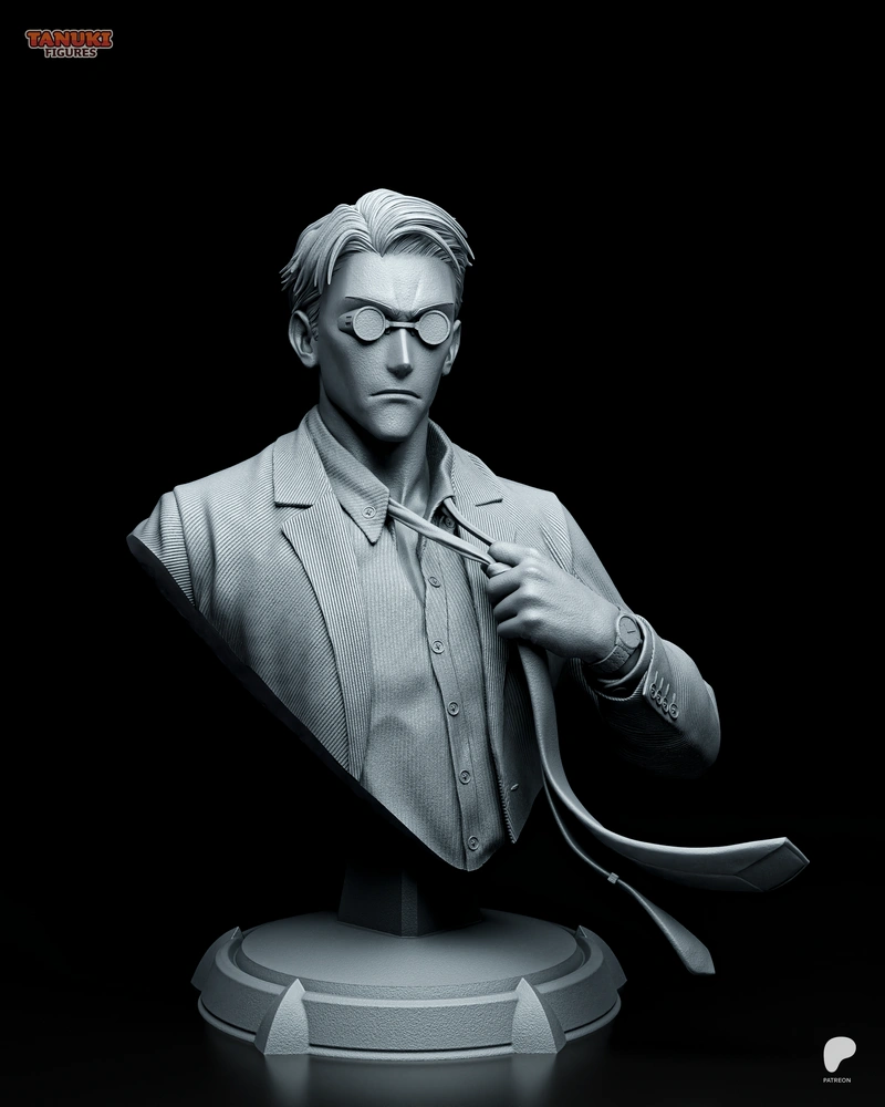 Nanami Bust — Jujutsu Kaisen 3D model
