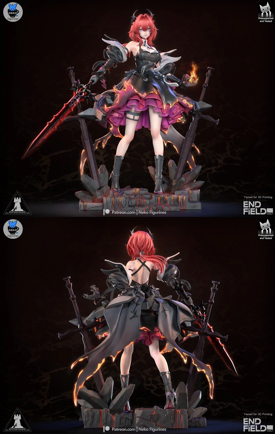 Laevatain — Arknights: Endfield 3D model