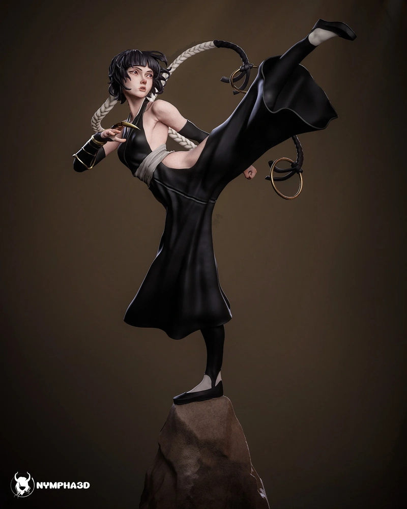 Soi Fon — Bleach 3D model