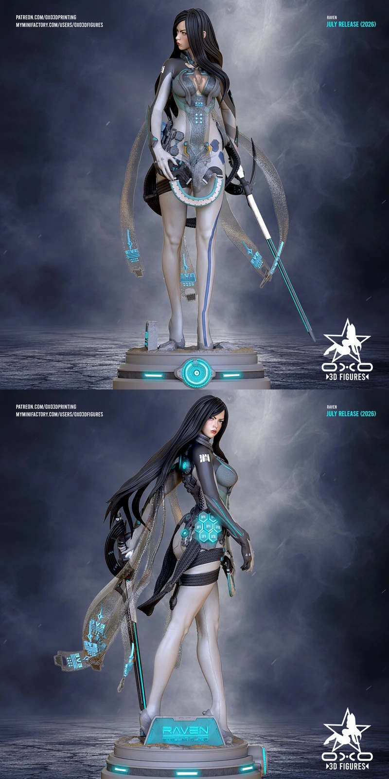 Raven — DC Comics 3D model