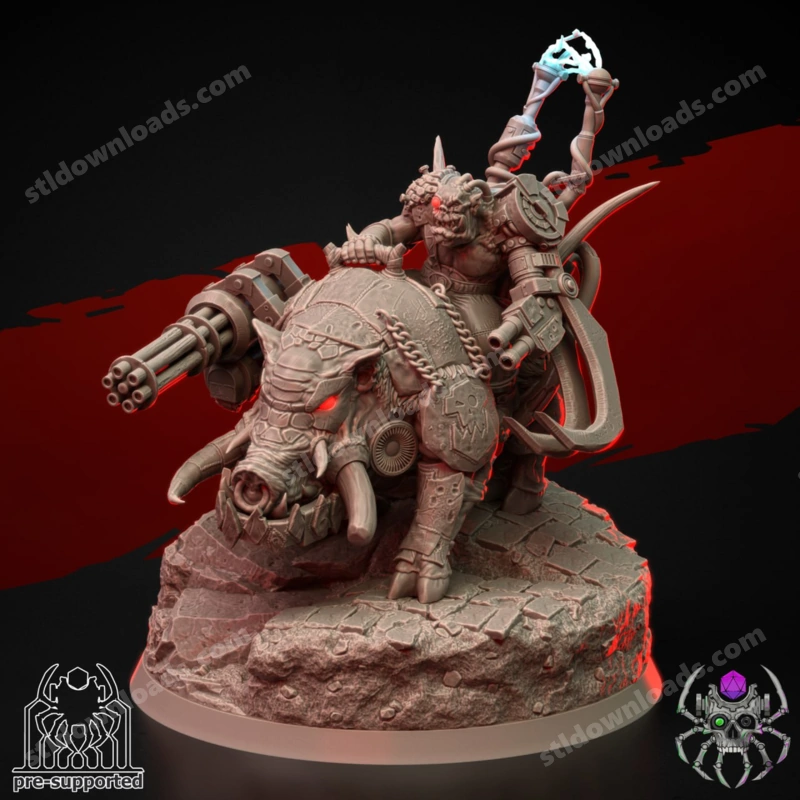 Ork Raider — Warhammer 40,000 3D model