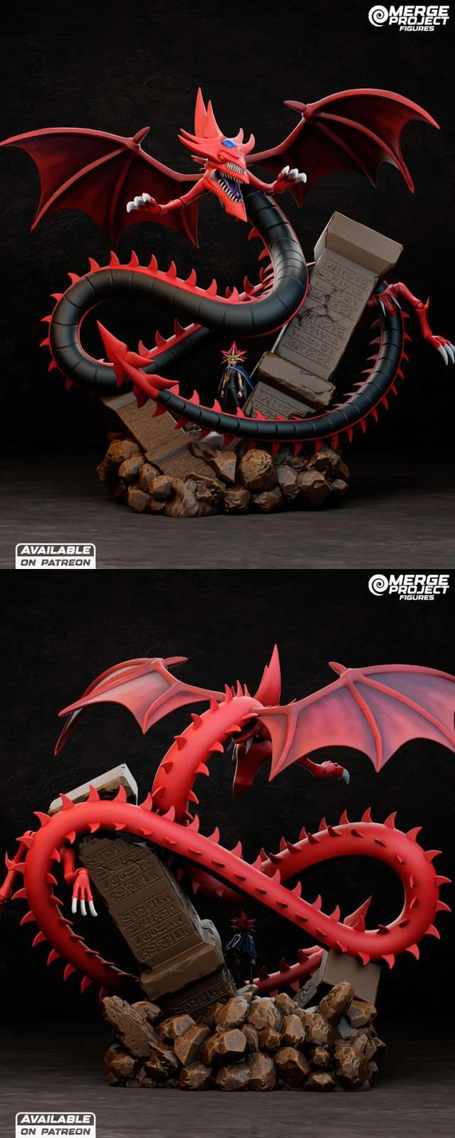 Osiris the Sky Dragon — Yu-Gi-Oh! 3D model