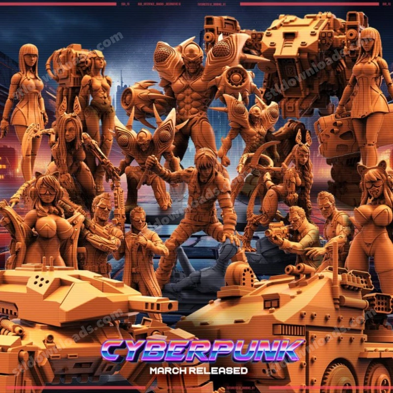 Cyberpunk Collection — Cyberpunk 3D model