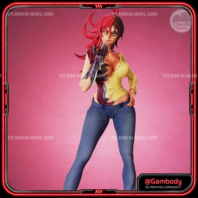 Masane Amaha — Witchblade 3D model