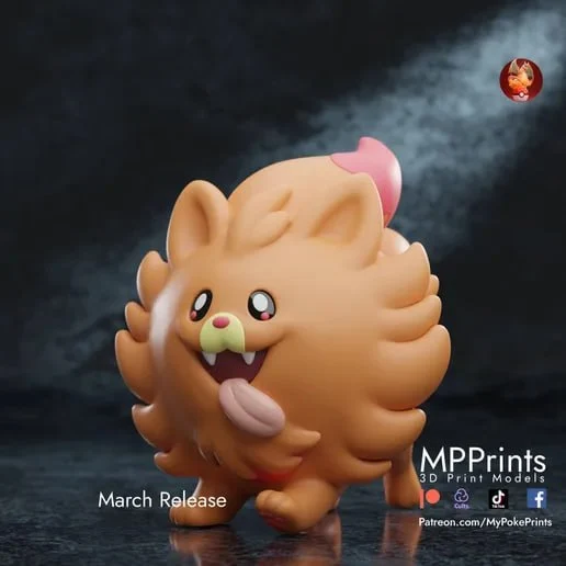 Pombon — Original Character 3D model