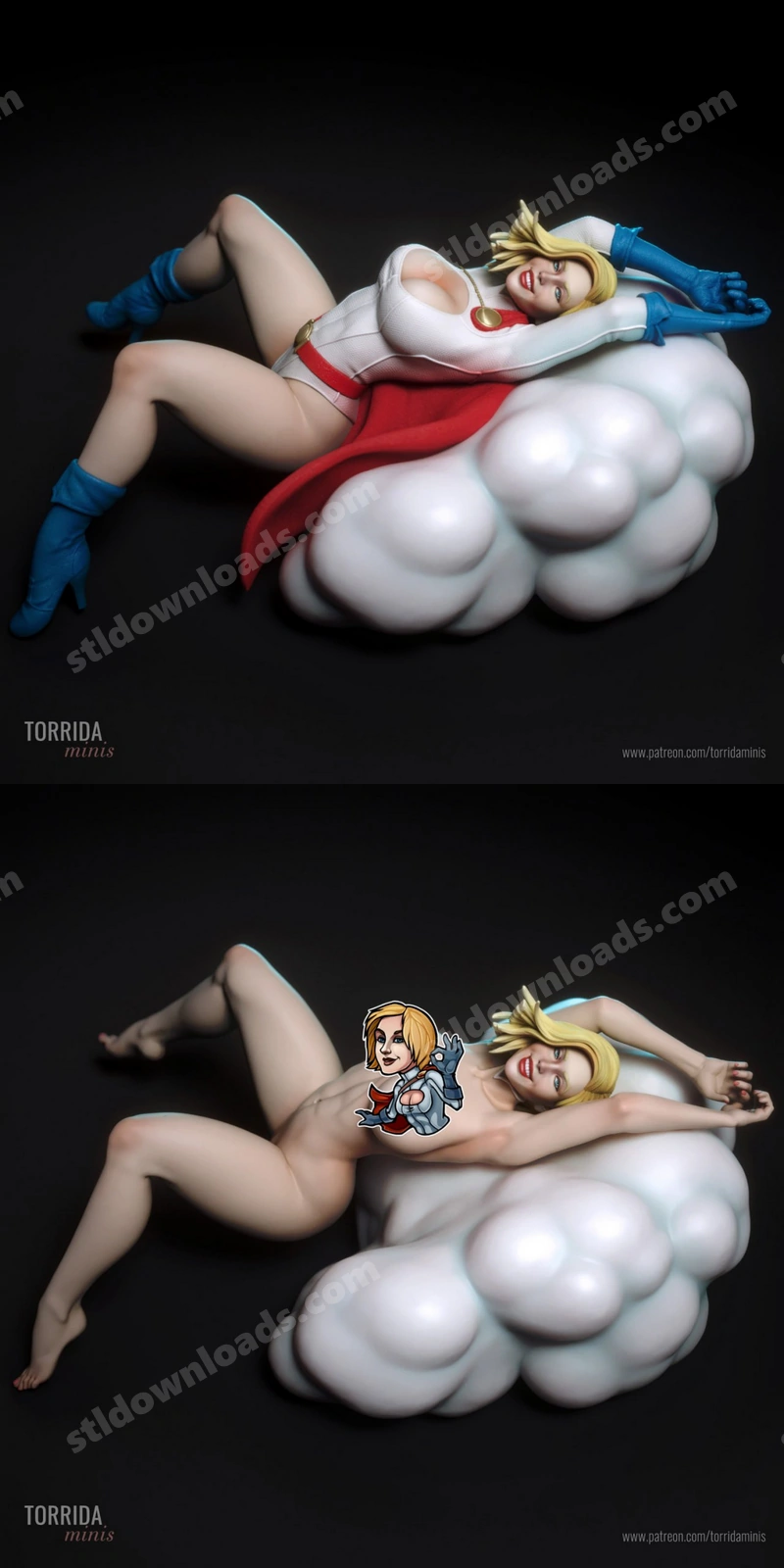 Power Girl — DC Comics 3D model