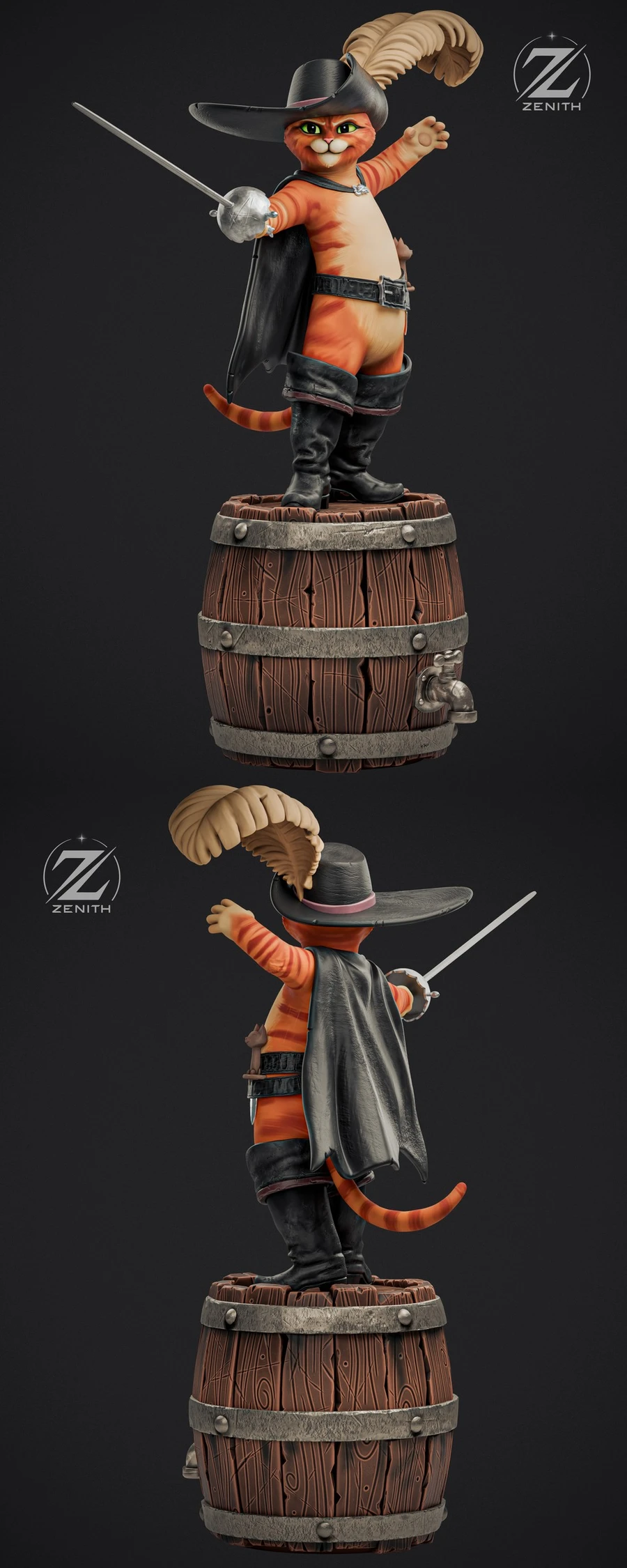 Puss in Boots — Shrek 3D model