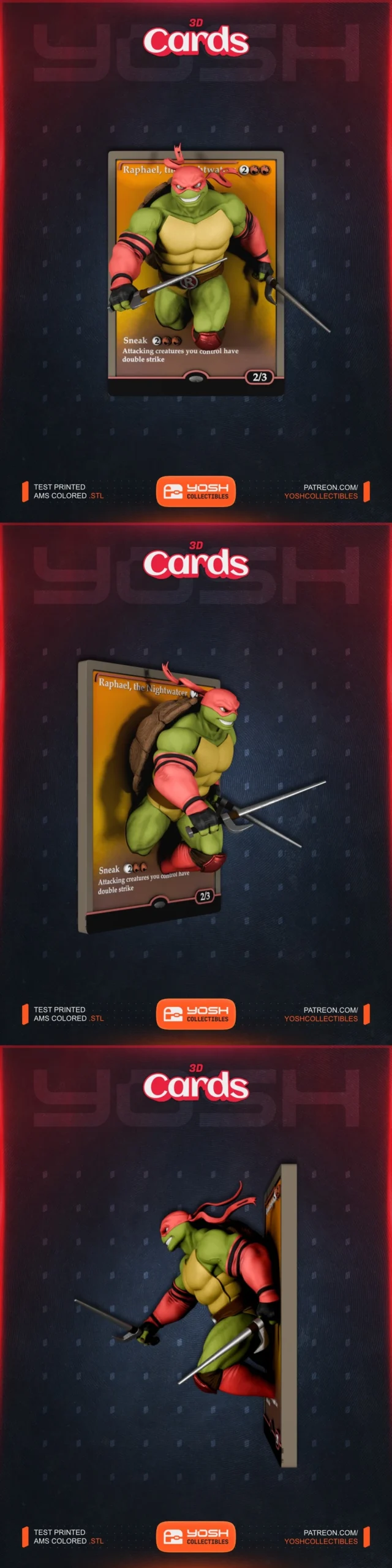 Raphael — Magic: The Gathering 3D model