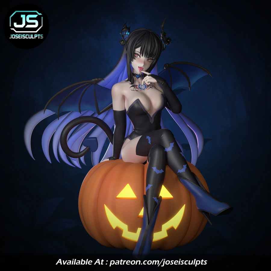 Nerissa Halloween — Original Character 3D model