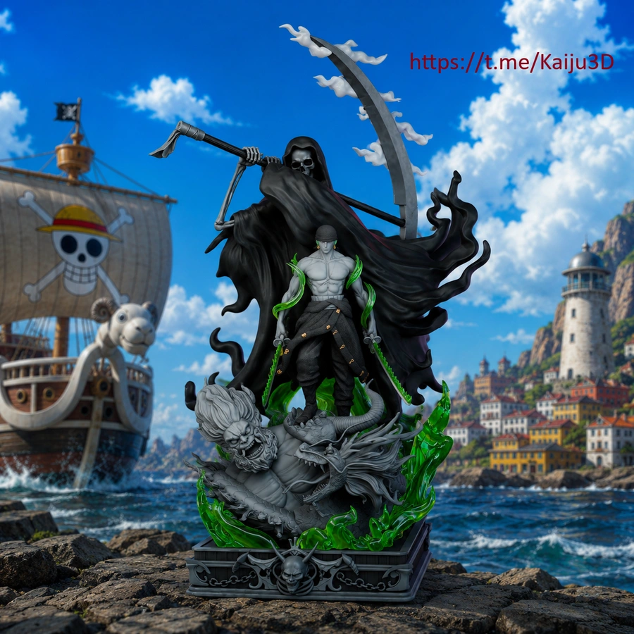 Roronoa Zoro Grim Reaper — One Piece 3D model