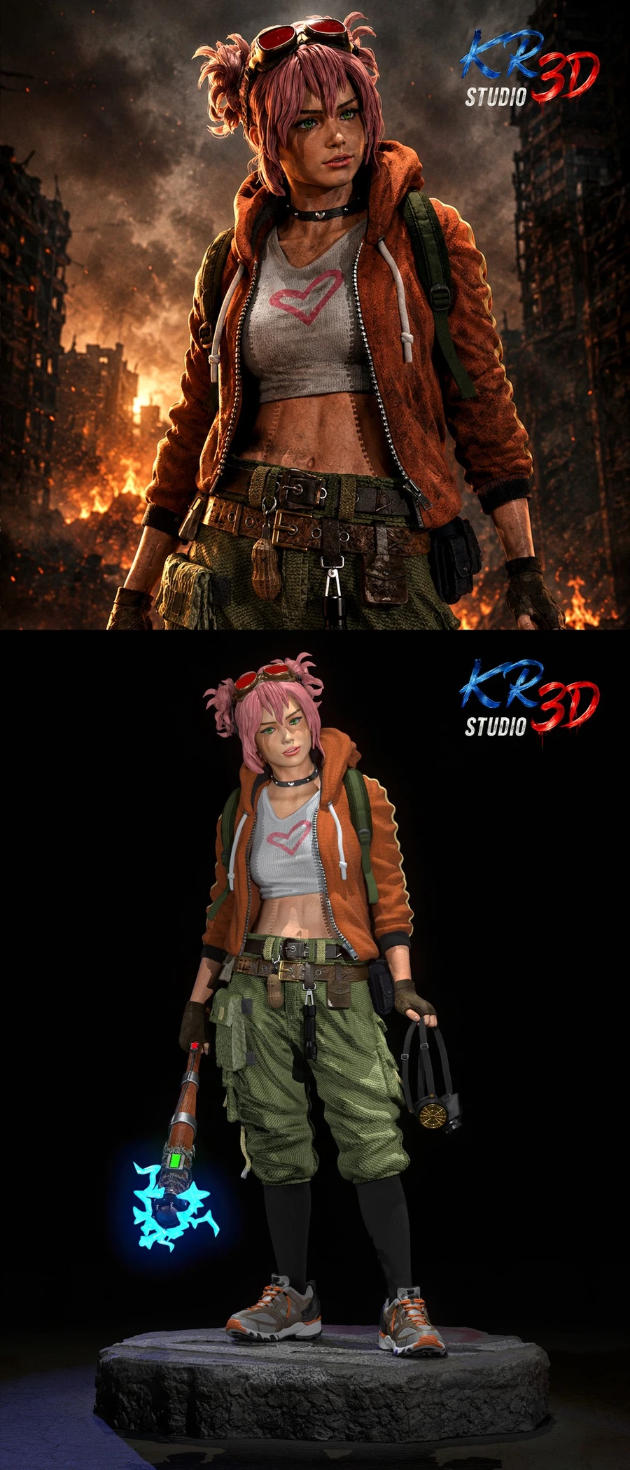 Roxie Keller — Original Character 3D model