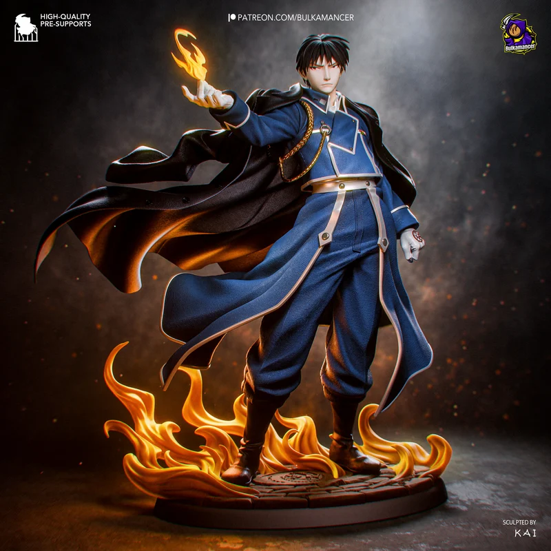 Roy Mustang — Fullmetal Alchemist 3D model