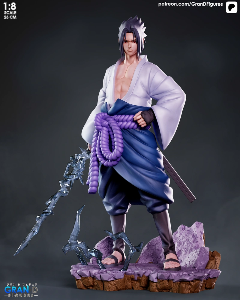 Sasuke Uchiha — Naruto 3D model