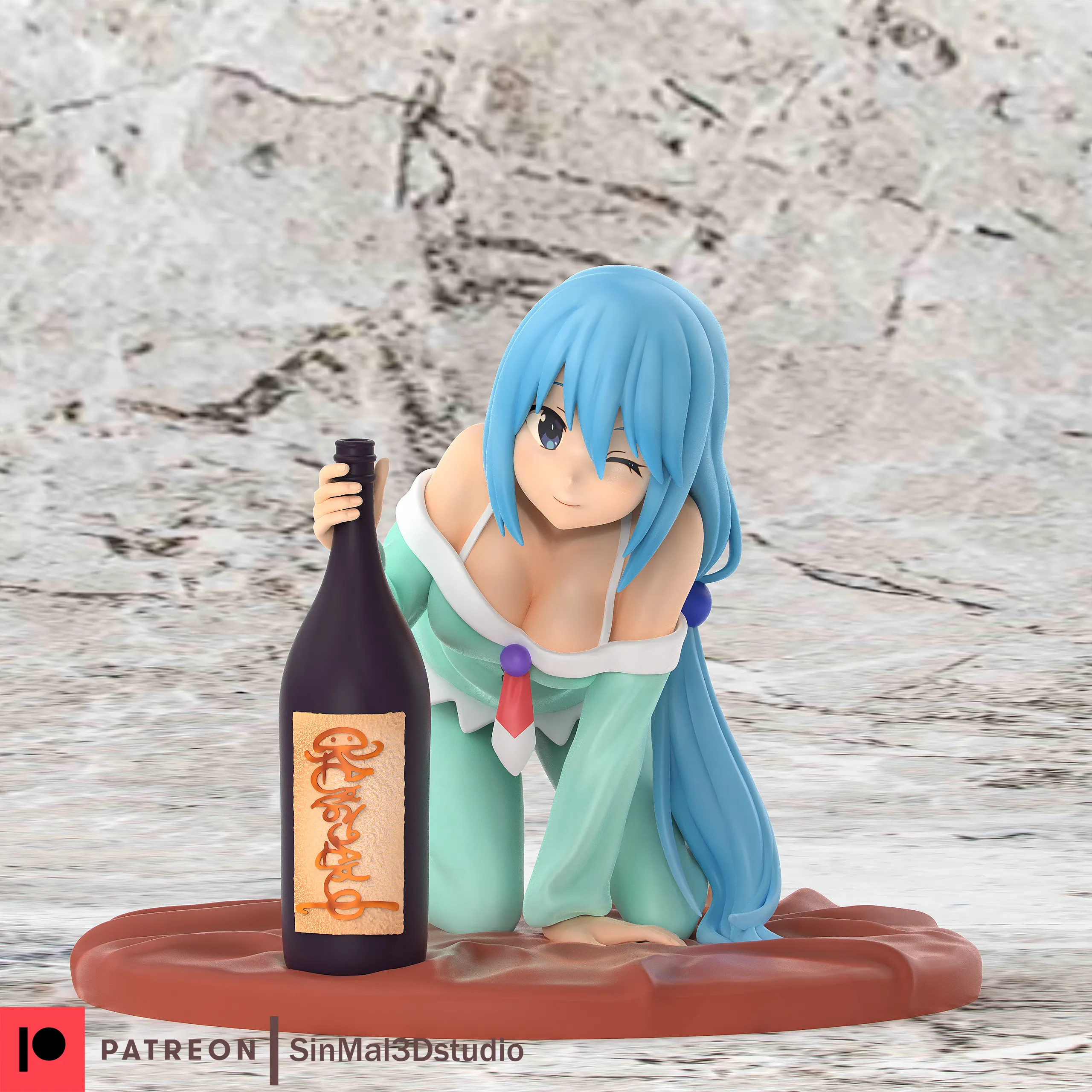 Aqua — Kingdom Hearts 3D model
