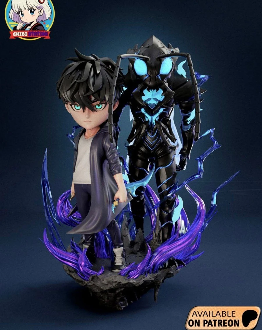 Sung Jin-Woo — Solo Leveling 3D model