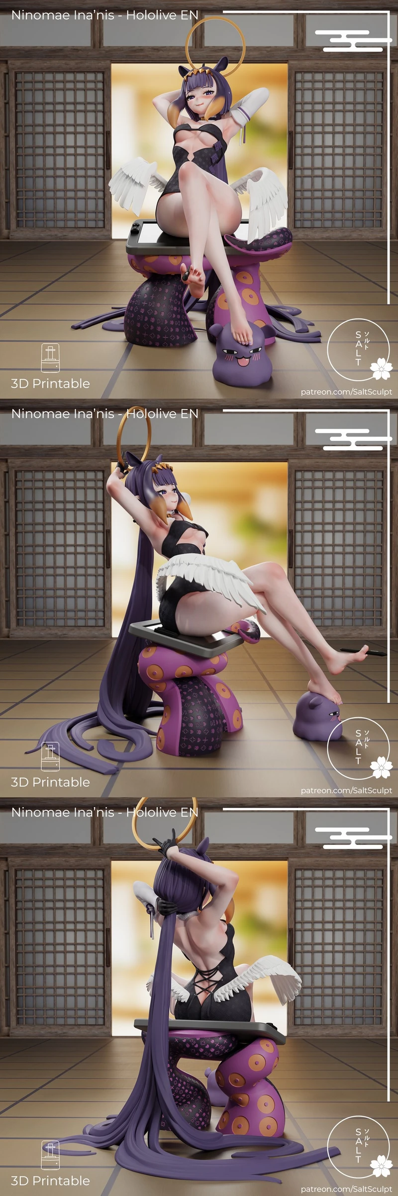 Inanis — Hololive 3D model