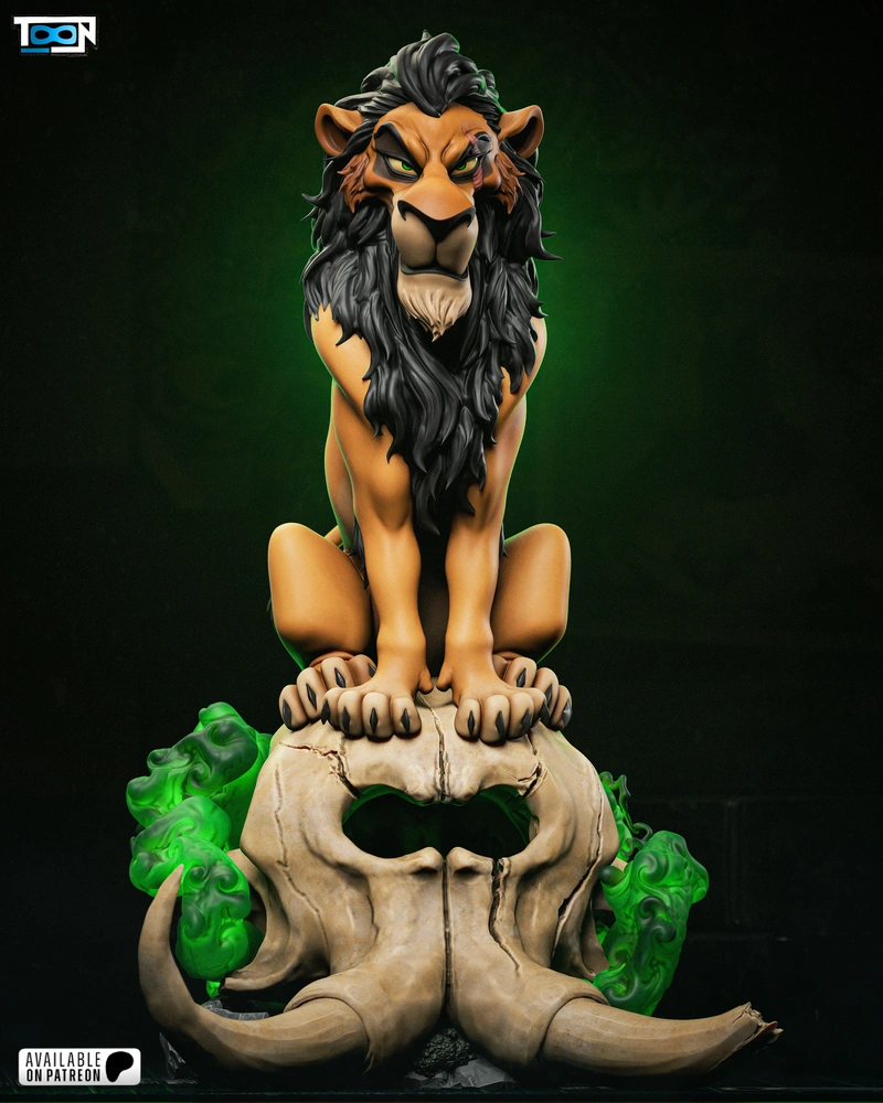 Scar — The Lion King 3D model